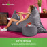 Фото #3 товара XXL Riesen Sitzsack 140x180cm + Hocker