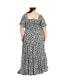 Фото #3 товара Plus Size Alexa Maxi Dress