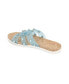 Women's Slim H Band Stud Sandals