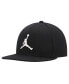 ფოტო #1 პროდუქტის Men's Black Pro Jumpman Snapback Hat