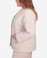 ფოტო #3 პროდუქტის Plus Size St.Moritz Quilted Chenille Corduroy Jacket