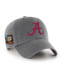 Men's Charcoal Alabama Crimson Tide 2024 NCAA Basketball Tournament March Madness Final Four Regional Champions Clean Up Adjustable Hat
