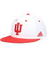 Фото #2 товара Men's White Indiana Hoosiers On-Field Baseball Fitted Hat