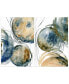Фото #1 товара Hibernation I I Frameless Free Floating Tempered Art Glass Wall Art, 48" x 32" x 0.2"