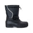 George Duck Style Snow Boot Men's 13 US Black Lace-Up Round Toe Wipe Clean Solid