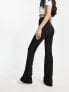 Фото #7 товара Mango straight leg trousers in black