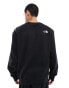 The North Face – Essential – Oversize-Sweatshirt mit Logo in Schwarz