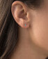 Lab-Created Blue Opal Infinity Stud Earrings (1/3 ct. t.w.) in Sterling Silver