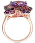 ფოტო #2 პროდუქტის Crazy Collection® Multi-Stone Ring in 14k Strawberry Rose Gold (8 ct. t.w.)