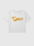 Kids Cancer Zodiac Graphic Boxy Crop Tee