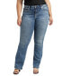 Plus Size Suki Mid Rise Slim Bootcut Jeans