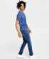 Фото #1 товара Men's Skinny-Fit Medium Wash Jeans, Created for Macy's