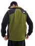 The North Face NSE Fleeski zip fleece gilet in olive