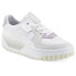 Фото #2 товара Puma Cali Dream Lace Up Womens Off White, Purple, White Sneakers Casual Shoes 3