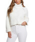 Фото #1 товара Women's Lois Cable-Knit Turtleneck Sweater