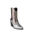 Фото #1 товара Women's Silver Metallic Premium Leather Star Icon Boots Stella By Bala Di Gala