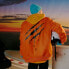 Фото #19 товара Куртка Suamoment Стильная с кровавыми когтями и рисунком Хип-хоп для уличного стиля с молнией, для мужчин и женщин, хлопковая одежда 020D001