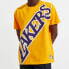 T-shirt Mitchell Ness Big Face LogoT SSTEBW19070-LALGOLD