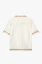 Linen blend shirt with embroidery - limited edition
