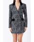 Фото #1 товара Women's Tweed Blazer Dress