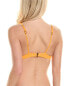 Фото #2 товара Becca By Rebecca Virtue Modern Edge Underwire Bikini Top Women's Orange D