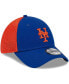 Фото #4 товара Men's Royal New York Mets Team Neo 39THIRTY Flex Hat