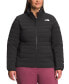 ფოტო #1 პროდუქტის Plus Size Quilted Puffer Jacket