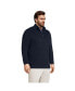 Big & Tall Bedford Rib Quarter Zip Sweater