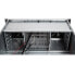 Inter-Tech 4U 40240 - Rack - Server - Black - Grey - ATX - micro ATX - Mini-ATX - Mini-ITX - Steel - Alarm - HDD - Network - Power