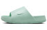Фото #2 товара Nike Calm Slide "Jade Ice" 轻便舒适 运动拖鞋 女款 薄荷绿 / Спортивные тапочки Nike Calm Slide "Jade Ice"
