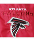 Фото #5 товара Men's Red Atlanta Falcons Coaches Classic Raglan Full-Snap Windbreaker Jacket