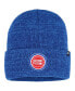 Фото #1 товара Men's Blue Detroit Pistons Brain Freeze Cuffed Knit Hat