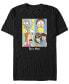 ფოტო #1 პროდუქტის Men's Rick and Morty Color Shift Boxes Short Sleeve T-shirt