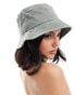 & Other Stories drawstring bucket hat in washed khaki