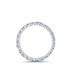 ფოტო #3 პროდუქტის Spinel and Cubic Zirconia in Sterling Silver Eternity Band Ring