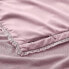 Фото #2 товара Euro Heavyweight Linen Blend Comforter Sham Mauve - Casaluna