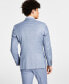 Фото #2 товара Пиджак костюмный Calvin Klein для мужчин Skinny-Fit Wool-Blend Infinite Stretch