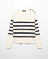 Фото #3 товара Women's Shoulder Buttons Sweater