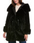 Pascale La Mode Plush Coat Women's