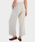 Фото #2 товара Petite Gauze Wide-Leg Pull-On Pants, Created for Macy's