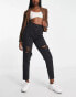 Фото #2 товара Levi's high waisted distressed mom jean in black