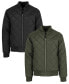 Фото #1 товара Men's Quilted Bomber Jacket, Pack of 2