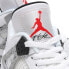 Кроссовки Nike Air Jordan 4 Retro White Cement (Белый)