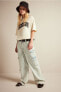 Фото #1 товара Loose Fit Wide Leg Cargo Jeans