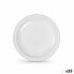 Фото #1 товара Набор многоразовых тарелок Algon Белый Пластик 22 x 22 x 1,5 cm (24 штук)