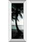Cool Bimini Palms Il by Susan Bryant Mirror Framed Print Wall Art - 18" x 42"