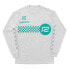 ფოტო #1 პროდუქტის RADIO RACELINE Checker long sleeve T-shirt