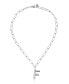 Фото #1 товара ETTIKA paperclip Chain Initial Necklace