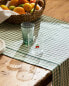 Gingham table runner