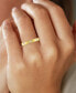 Diamond Studded Band (1/4 ct. t.w.) in 14k Gold-Plated Sterling Silver